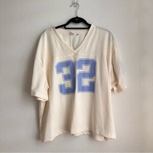 Aritzia TNA Court Mesh Jersey Top